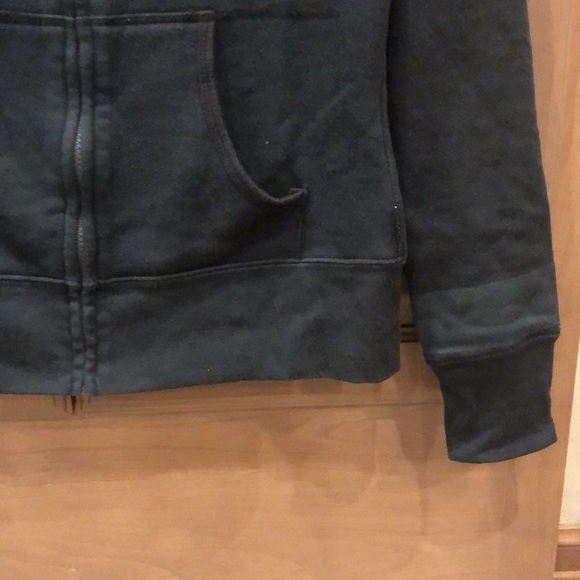 Edgy printed Chinese character Beijing zip up hoodie - Picture 4 of 9